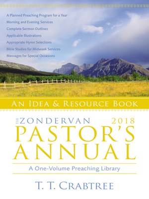 cover image of The Zondervan 2018 Pastor's Annual